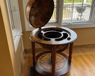 Globe Wine Bar Cart