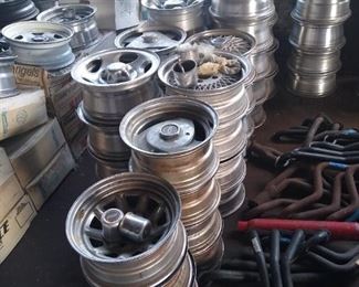 Lots of great aluminum and steel wheel sets
