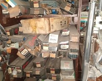 More shelves of parts