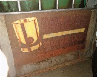 HAVOLINE SIGN on seloil oil rack