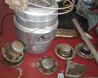 Rat rock gas tank with brackets