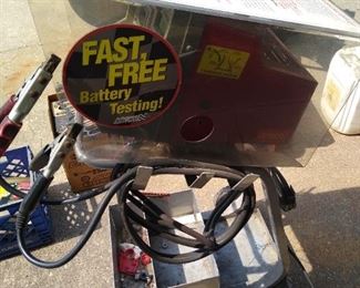 Third view of battery tester