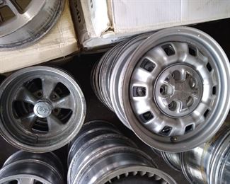Assorted wheels