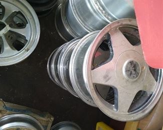 Assorted wheels