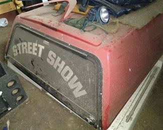 Mini truck camper shell