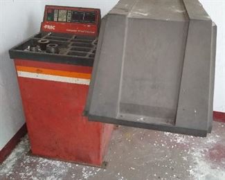 Tire balancer- needs attention