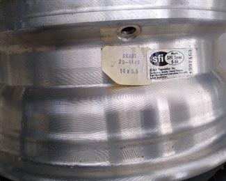 NOS aluminum rims