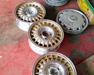 Aluminum rims- NOS