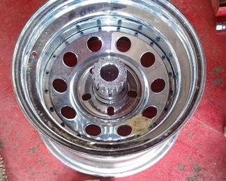 NOS steel American racing rim