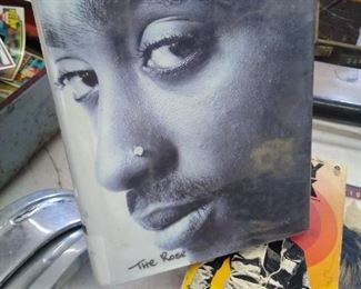 Tupac hardcover book