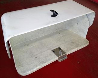 Interior of storage box