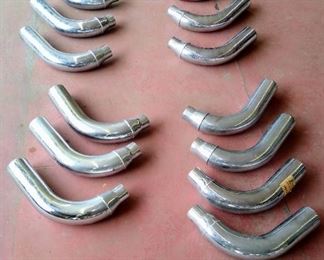 Chrome exhaust tips