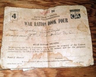 War ration book