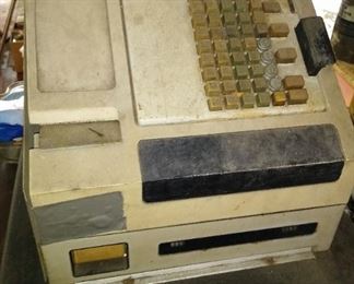 Vintage cash register