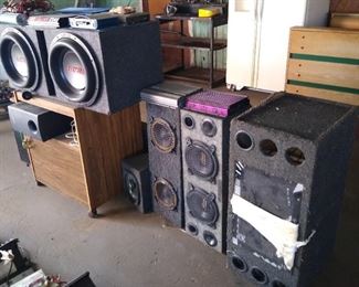 Lots of speakers to choose from