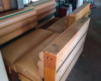 Diner/cafe booth seats