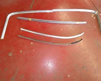 '69 Camaro back glass chrome trim