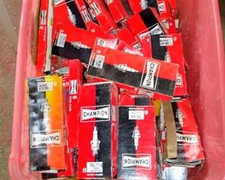 Tons of NOS spark plugs