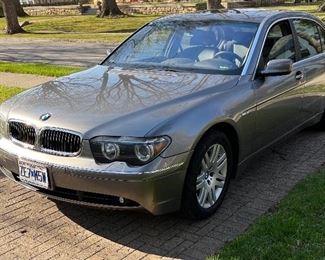 2002 BMW 745Li - Sealed Bid Auction ONLY During Course of Sale