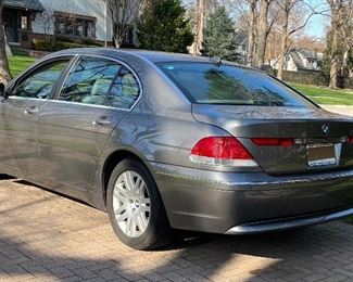 2002 BMW 745Li - Sealed Bid Auction ONLY During Course of Sale