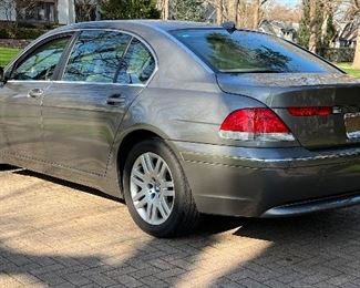 2002 BMW 745Li - Sealed Bid Auction ONLY During Course of Sale