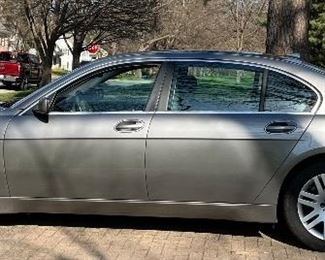 2002 BMW 745Li - Sealed Bid Auction ONLY During Course of Sale