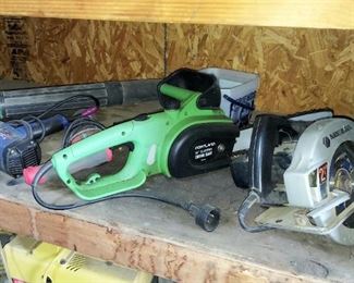 Portland 14" Electric Chain Saw