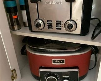 Crock Pot and Toaster