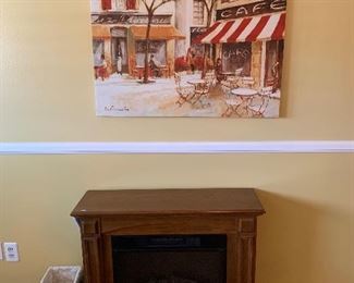 Faux Fireplace Heater