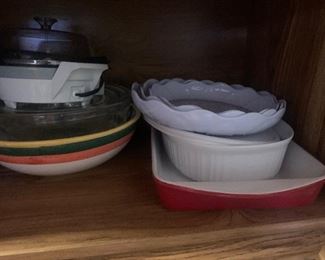 Pyrex and Other Baking Dishes