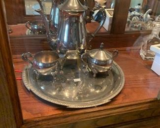 Silverplate Tea Set
