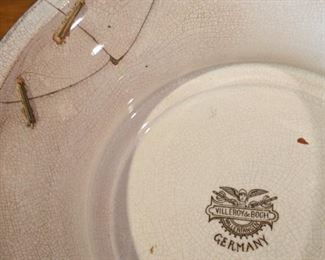 I always love the old world staple repair of antique porcelain - call me crazy...