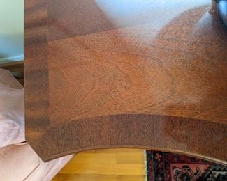 Top detail of the Baker chest.