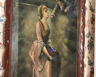 Large Victorian Framed Art