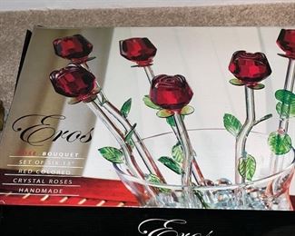 Eros Glass Roses