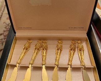 Tancraft Pineapple Butter Knives
