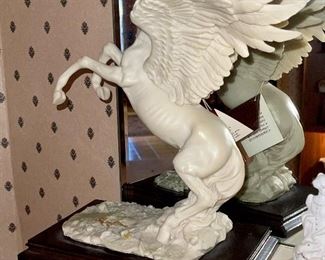 Capodimonte Pegasus Statue