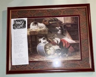 Kitty Cat Nursery Print