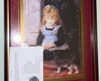 Kitty Cat Framed Print