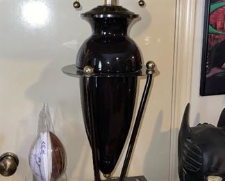 Post Modern Deco Metal Lamp