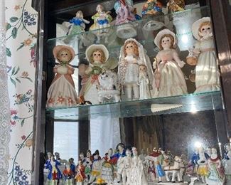 Enesco Victorian Figurines, Japan and Occupied Japan Figurines