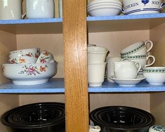 Pyrex Black Glass Bowls Sets, Villeroy Boch Dishes, Germany Fruit or  Salad Set