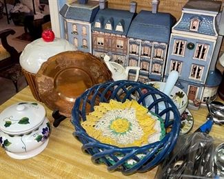 Victorian House Canister Set