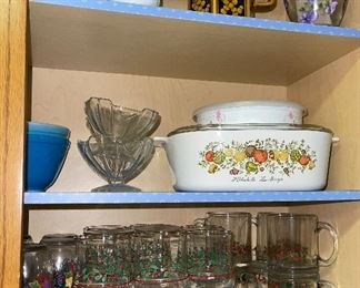 spice of Life Casserole, Libby Holly Glasses 