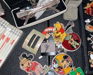 Variety of Disney  Pins, Tokens,  Coke Cola Pencils Unopened Packages