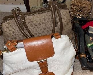 Leather Purse Palio, Dooney Bourke, Brighton Tapestry Camel Bag