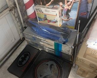 Batman Car Mats, Pool Vollyball, Swim Fins