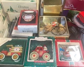 Hallmark Santa Ornaments 