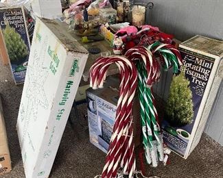 Lots of Yard Christmas Items