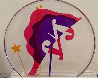 Yankel Ginsburg Acrylic Sculpture “After the Storm